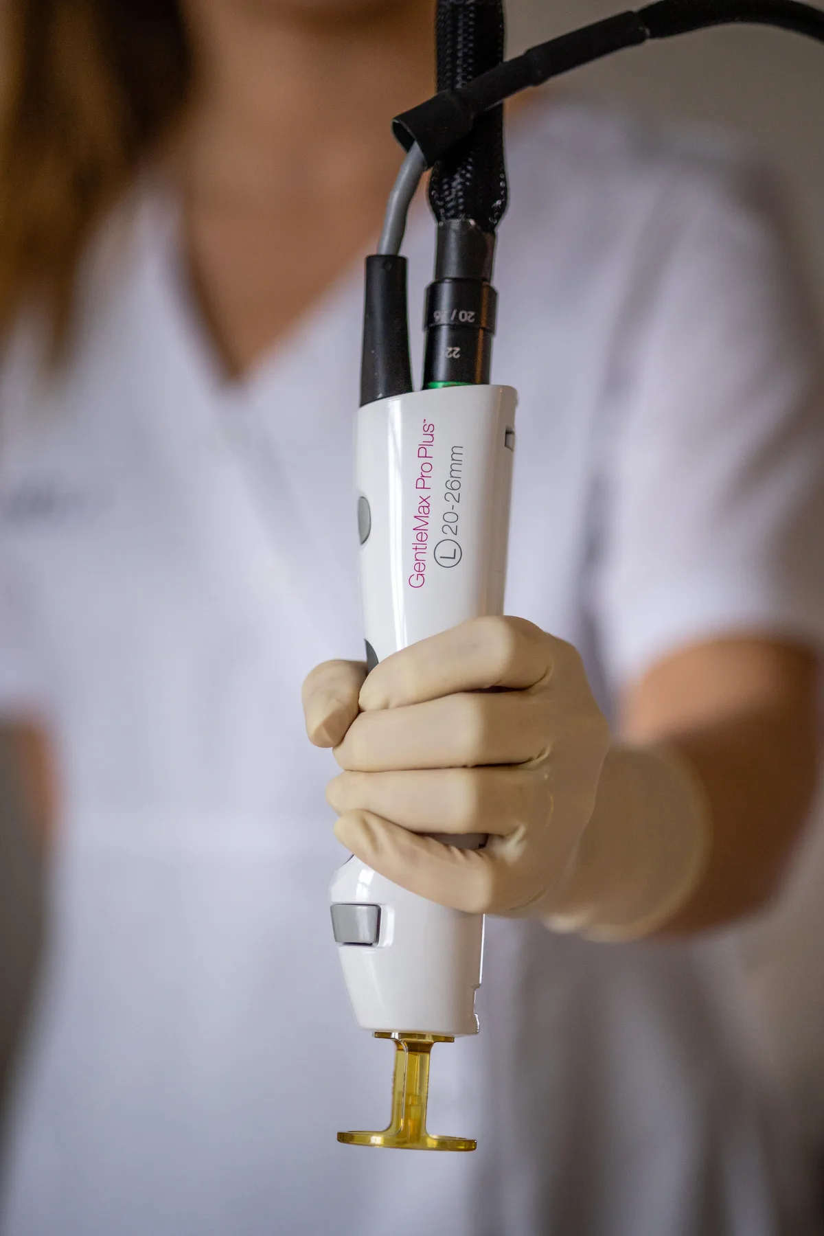 La pièce à main du GentleMax Pro Plus
