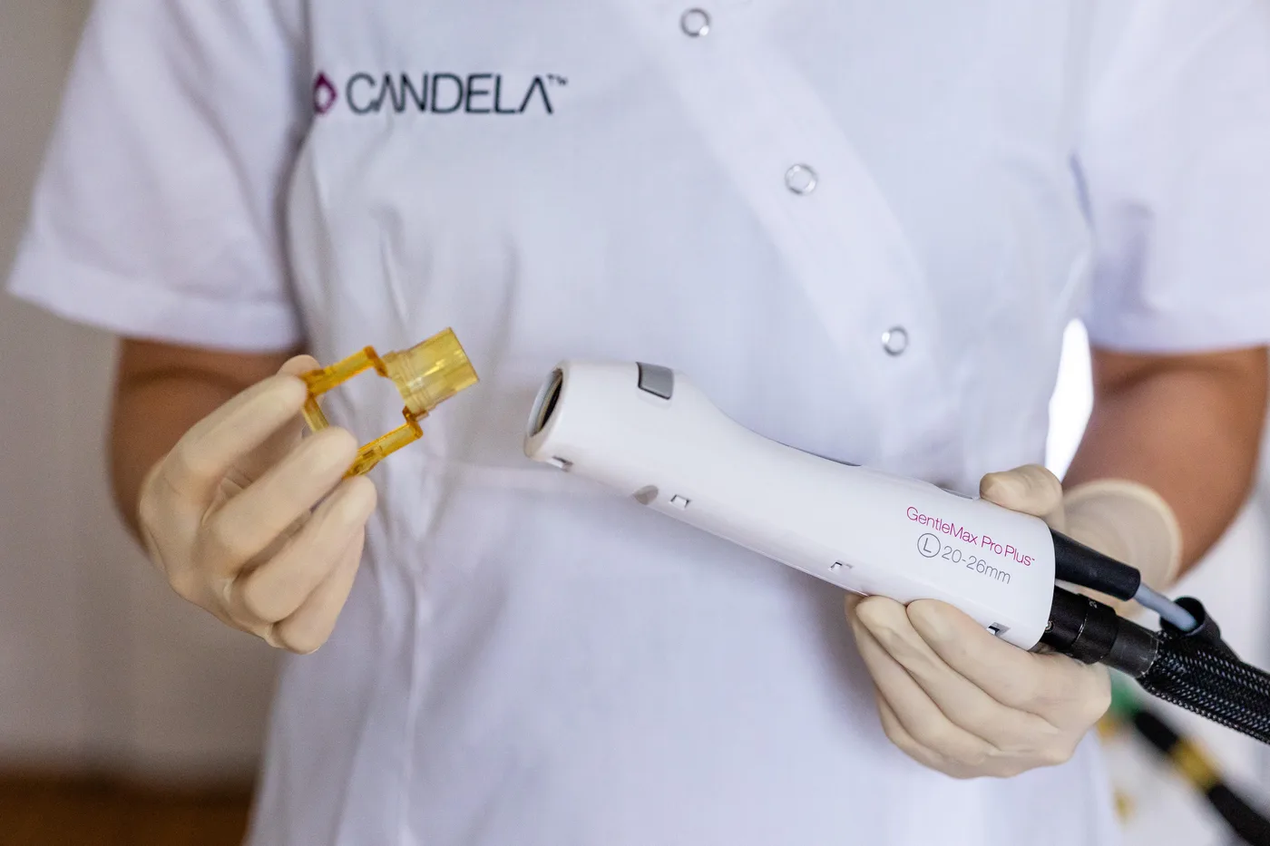 La pièce à main du GentleMax Pro Plus